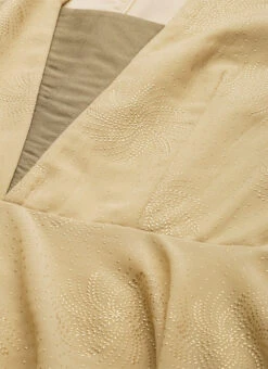 Beige Georgette Foil Printed Dress After Six Wear -C Bazaar Shop Beige Georgette Foil Printed Dress DRBS02209651 rrc1