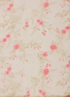 Beige Printed Organza Saree After Six Wear -C Bazaar Shop Beige Printed Organza Saree SABS02202381 rrc4