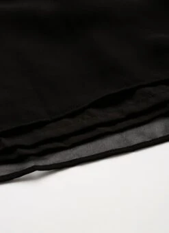 Bottom From Black Chinon Embroidered N Sequins Gharara Set After Six Wear 15 Bottom From Black Chinon Embroidered N Sequins Gharara Set After Six Wear -C Bazaar Shop Black Chinon Embroidered N Sequins Gharara Set SLBS02209627 rrc4 3