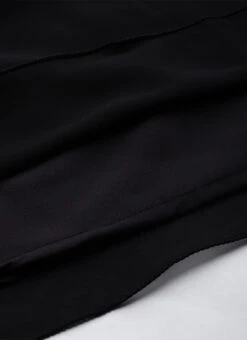 Black Embroidered Jumpsuit With Detachable Sleeve Festive Wear Party Wear -C Bazaar Shop Black Embroidered Jumpsuit With Detachable Sleeve DRBS02211024 rrc3