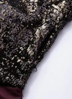 Black Embroidered Off Shoulder Gown Party Wear -C Bazaar Shop Black Embroidered Off Shoulder Gown IWBS02008792 rrc3