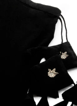 Black Georgette Embroidered Gathered Lehenga Party Wear -C Bazaar Shop Black Georgette Embroidered Gathered Lehenga GHBS02204738 rrc2