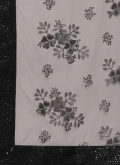 Black N Grey Embroidered Half N Half Saree Festive Wear -C Bazaar Shop Black N Grey Embroidered Half N Half Saree SABS01912866 rrc3