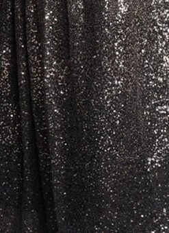 Black Sequins Embroidered Skirt Party Wear -C Bazaar Shop Black Sequins Embroidered Skirt WBBS02306473 rrc4