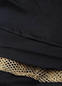 Black And Gold Sequins Lehenga Choli Set Festive Wear -C Bazaar Shop Black and Gold Sequins Lehenga Choli Set GHBS02001273 rrc4