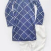 Blue Art Silk Kurta Pyjama