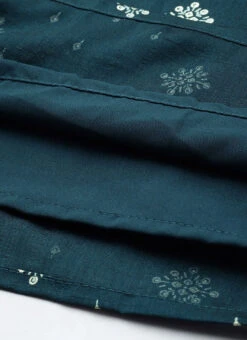 Bottom From Blue Art Silk Layered Gharara Suit After Six Wear -C Bazaar Shop Blue Art Silk Layered Gharara Suit SLBS02304995 rrc4