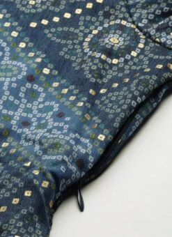 Blue Chanderi Art Silk A Line Kurta Set Festive Wear -C Bazaar Shop Blue Chanderi Art Silk A Line Kurta Set KSBS02202371 rrc3