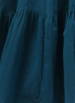 Blue Chanderi Silk Skirt Festive Wear 15 Blue Chanderi Silk Skirt Festive Wear -C Bazaar Shop Blue Chanderi Silk Skirt WBBS02306458 rrc4