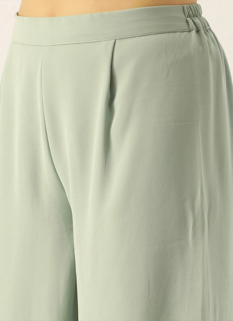 Blue Digital Print N Green Kurta Sets After Six Wear 7 Blue Digital Print N Green Kurta Sets After Six Wear - Image 7