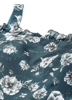 Blue Digital Printed Chinon Dress Party Wear -C Bazaar Shop Blue Digital Printed Chinon Dress DRBS02308892 rrc1