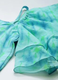 Blue Digital Printed Georgette Jumpsuit After Six Wear -C Bazaar Shop Blue Digital Printed Georgette Jumpsuit DRBS02304086 rrc1