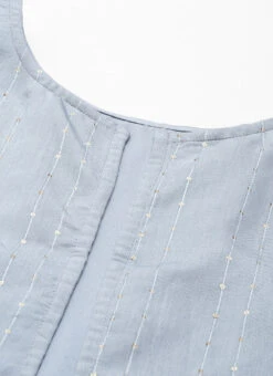 Blue Digital Printed Jacket Style Jumpsuit Festive Wear 14 Blue Digital Printed Jacket Style Jumpsuit Festive Wear -C Bazaar Shop Blue Digital Printed Jacket Style Jumpsuit DRBS02212636 rrc3