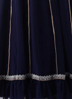 Blue Embroidered Kali Gown Party Wear -C Bazaar Shop Blue Embroidered Kali Gown IWBS02202359 rrc3