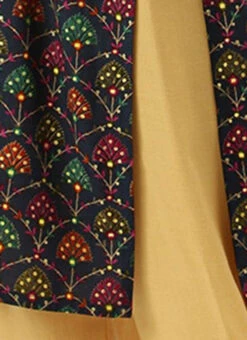 Blue Foil Printed Halter Neck Kurta Festive Wear -C Bazaar Shop Blue Foil Printed Halter Neck Kurta KRBS02307722 rrc4