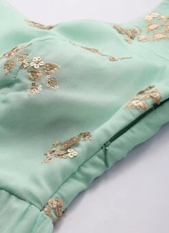 Blue N Pink Embroidered Lehenga Set Festive Wear 12 Blue N Pink Embroidered Lehenga Set Festive Wear -C Bazaar Shop Blue N Pink Embroidered Lehenga Set GHBS02104153 rrc1