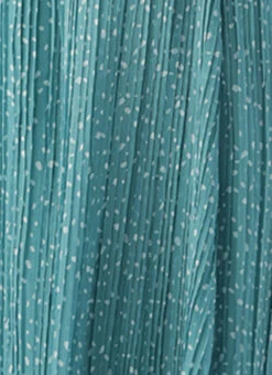 Blue N White Printed Pleated Georgette Jumpsuit Festive Wear After Six Wear -C Bazaar Shop Blue N White Printed Pleated Georgette Jumpsuit DRBS02211146 rrc4