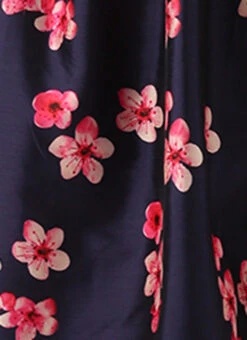 Blue Printed Art Silk Dress Festive Wear 15 Blue Printed Art Silk Dress Festive Wear -C Bazaar Shop Blue Printed Art Silk Maxi Dress DRBS02205037 rrc4