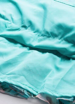 Blue Printed Organza Maxi Dress Festive Wear 14 Blue Printed Organza Maxi Dress Festive Wear -C Bazaar Shop Blue Printed Organza Maxi Dress DRBS02305201 rrc3