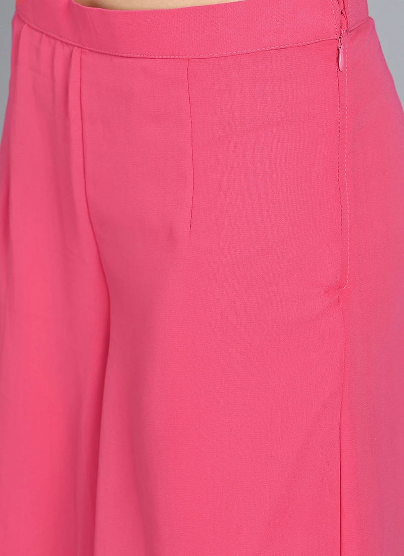 Ethnovog Blue Wide Leg Pant Suit After Six Wear 6 Ethnovog Blue Wide Leg Pant Suit After Six Wear - Image 6