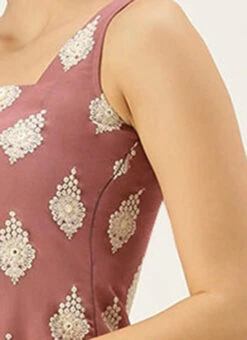 Brown Embroidered Georgette Top Festive Wear 13 Brown Embroidered Georgette Top Festive Wear -C Bazaar Shop Brown Embroidered Georgette Top KRBS02307717 rrc2