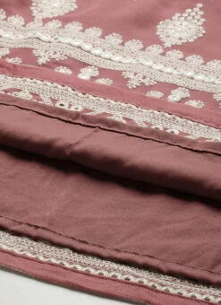 Brown Embroidered Georgette Top Festive Wear 14 Brown Embroidered Georgette Top Festive Wear -C Bazaar Shop Brown Embroidered Georgette Top KRBS02307717 rrc3