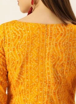 Burgundy Georgette N Yellow Printed Viscose Gown After Six Wear Festive Wear -C Bazaar Shop Burgundy Georgette N Yellow Printed Viscose Gown KSBS02110965 rrc1