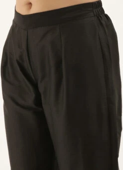 Collar Neck Multicoloured Straight Pant Kurta Set After Six Wear -C Bazaar Shop Collar Neck Multicoloured Straight Pant Kurta Set KSBS02001398 rrc2