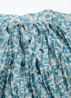 Skirt From Cream N Blue Printed Chinon Skirt Set After Six Wear 13 Skirt From Cream N Blue Printed Chinon Skirt Set After Six Wear -C Bazaar Shop Cream N Blue Printed Chinon Skirt Set IWBS02301022 rrc2