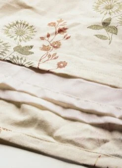 Cream Silk Cotton Ankle Length Dress After Six Wear -C Bazaar Shop Cream Silk Cotton Ankle Length Dress DRBS02108680 rrc3