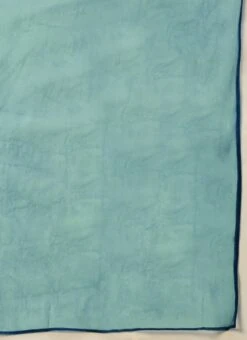 Dupatta From Cream And Blue Chinon Printed Gharara Set After Six Wear -C Bazaar Shop Cream and Blue Chinon Printed Gharara Set SLBS02302373 rrc4 1