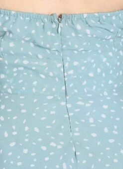 Blue Halter Neck Georgette Gown After Six Wear 14 Blue Halter Neck Georgette Gown After Six Wear -C Bazaar Shop Custom Made Blue Halter Neck Georgette Gown IWBS01908551 rrc3