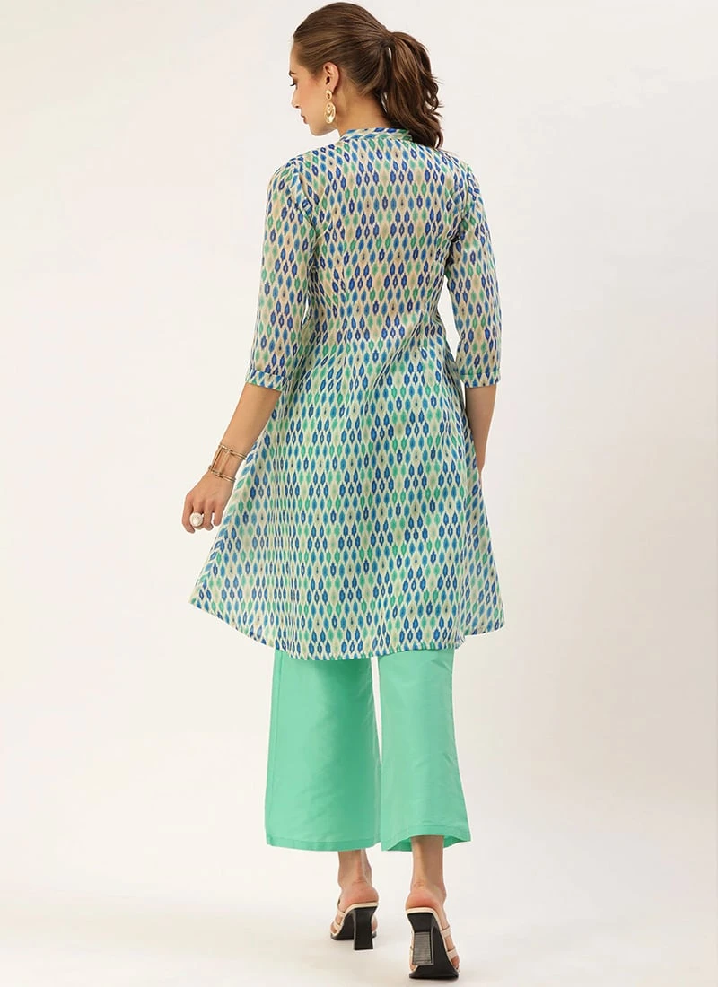 Multicolour Wide Leg Pant N Top After Six Wear 4 Multicolour Wide Leg Pant N Top After Six Wear - Image 4