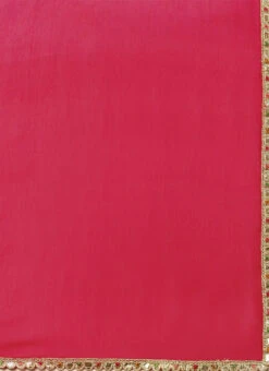 Skirt From Dark Pink Embroidered Georgette Lehenga After Six Wear 14 Skirt From Dark Pink Embroidered Georgette Lehenga After Six Wear -C Bazaar Shop Dark Pink Embroidered Georgette Lehenga GHBS02211043 rrc3