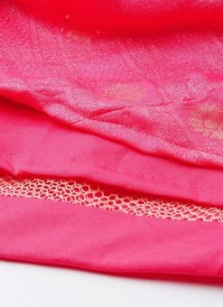 Ethnovog Pink Embroidered Gown Party Wear -C Bazaar Shop EthnoVogue Pink Custom Made Embroidered Gown IWBS01809210 rrc2