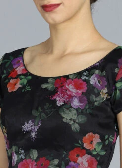 Ethnovog Black Half N Half Sari Party Wear -C Bazaar Shop Ethnovog Customised Black Half N Half Sari SABS01809296 rrc1