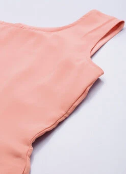 Floral Printed Organza Kaftan Dress After Six Wear Party Wear -C Bazaar Shop Floral Printed Organza Kaftan Dress DRBS02110875 rrc2