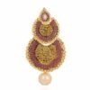 Gold N Beige Danglers Festive Wear