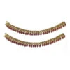 Gold N Pink Designer Anklets Festive Wear