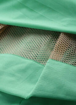 Gold Sequins Embroidered V Neck Gown Party Wear -C Bazaar Shop Gold Sequins Embroidered V Neck Gown IWBS02001204 rrc2