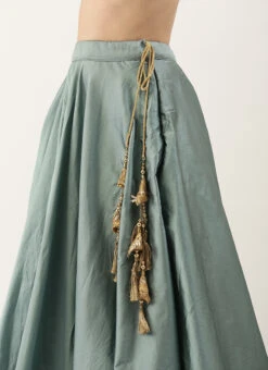 Gold Sequins Lehenga Choli Set Party Wear 14 Gold Sequins Lehenga Choli Set Party Wear -C Bazaar Shop Gold Sequins Lehenga Choli Set GHBS02001272 rrc3