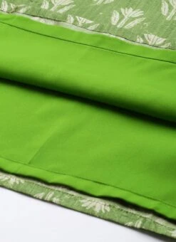 Top From Green Art Silk Digital Printed Top N Pant Suit After Six Wear -C Bazaar Shop Green Art Silk Digital Printed Top N Pant Suit SLBS02210951 rrc3 2