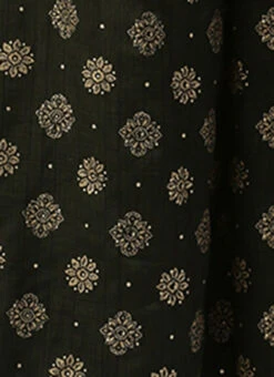 Green Art Silk Foil Print Jumpsuit Festive Wear 15 Green Art Silk Foil Print Jumpsuit Festive Wear -C Bazaar Shop Green Art Silk Foil Print Jumpsuit DRBS02302438 rrc4