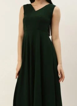 Jacket From Green Cotton Embroidered Jacket Style Gown