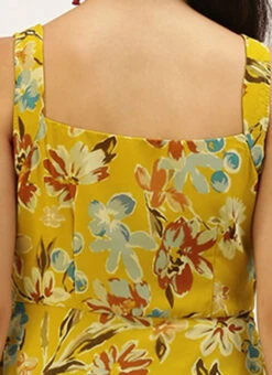 Green Digital Print Georgette Gown After Six Wear -C Bazaar Shop Green Digital Print Georgette Gown DRBS02208432 rrc2