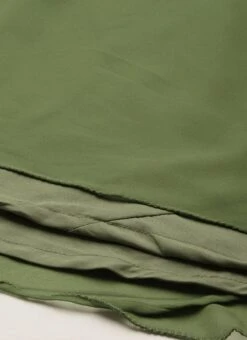 Green Embroidered Georgette Layered Gown Festive Wear -C Bazaar Shop Green Embroidered Georgette Layered Gown IWBS02203612 rrc4 1