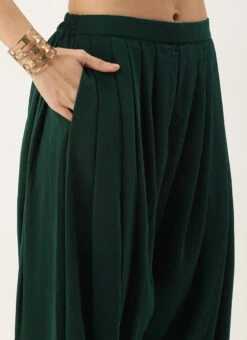 Jacket From Green Georgette Embroidered Set N Suits 14 Jacket From Green Georgette Embroidered Set N Suits -C Bazaar Shop Green Georgette Embroidered Set N Suits IWBS02211124 rrc3