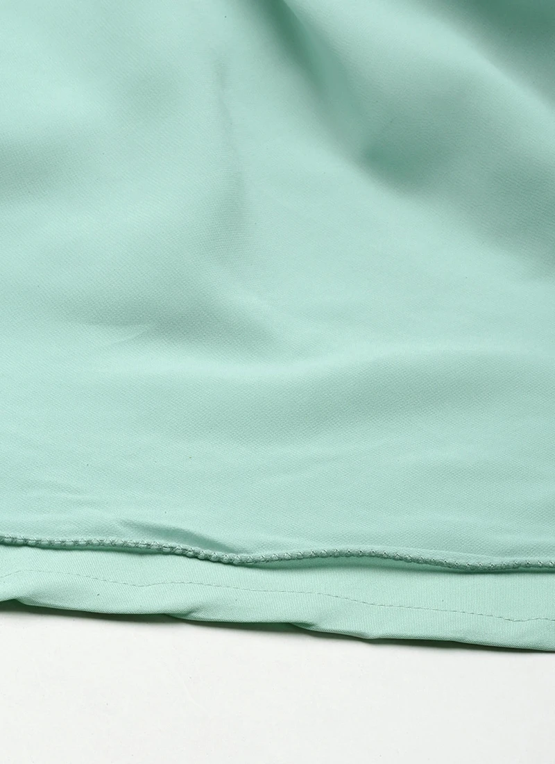 Skirt From Green N Light Blue Net Embroidered Lehenga After Six Wear 8 Skirt From Green N Light Blue Net Embroidered Lehenga After Six Wear - Image 8