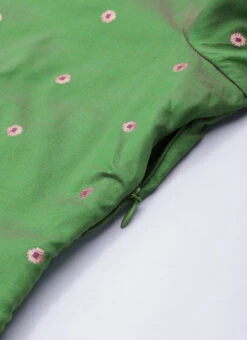 Green N Maroon A Line Palazzo Set Festive Wear -C Bazaar Shop Green N Maroon A Line Palazzo Set KSBS02107558 rrc4