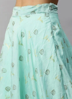 Green N Peach Embroidered Lehenga Set Wedding Wear -C Bazaar Shop Green N Peach Embroidered Lehenga Set GHBS02007361 rrc2